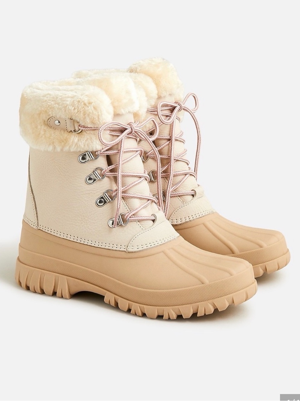 J. Crew The Perfect Winter Boot - Color Natural